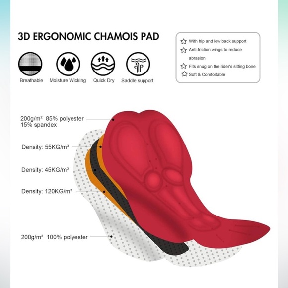 New QUALiDYNE bicycle pants - Picture 6 of 8